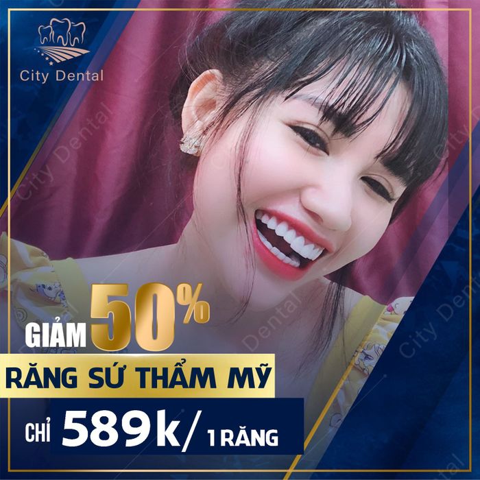 Hình ảnh phòng khám tiêu chuẩn quốc tế tại City Dental