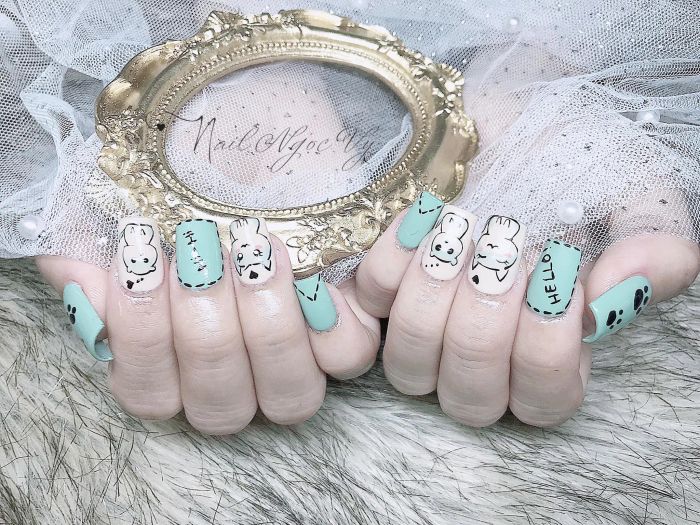 BST nail nghệ thuật tại Nail Ngọc Vy - Ảnh 2