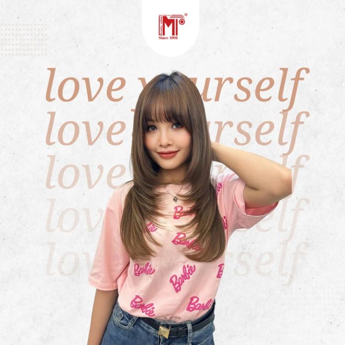 Hình ảnh tóc layer thời thượng tại Minh Phương Hairspecialists