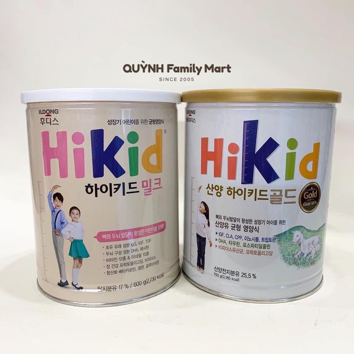 Bộ sưu tập sữa bột đa dạng tại Quỳnh Family Mart