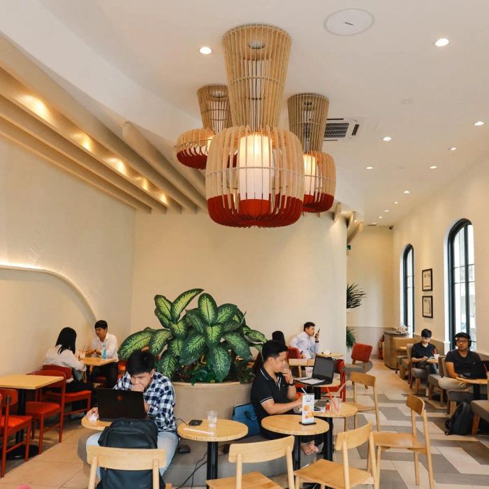 Góc thư giãn lý tưởng tại Highlands Coffee