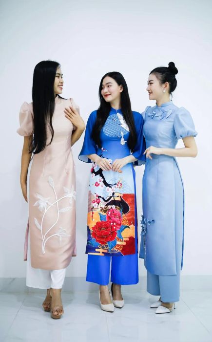 Hình ảnh áo dài đẹp tại Tuấn Thi