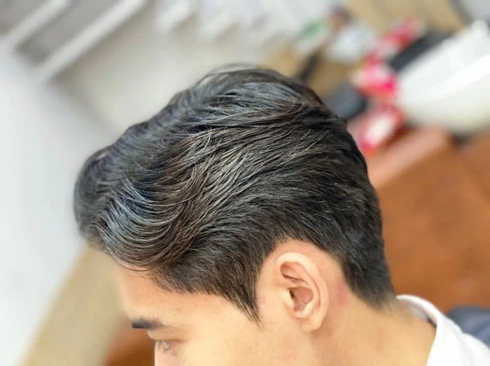 Hình ảnh thực tế về các kiểu tóc nam thời thượng tại Chuyên Tóc Nam Mỹ Barber Shop