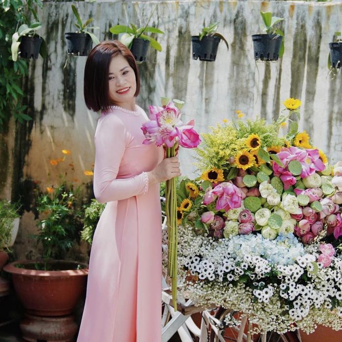 [Hình ảnh] Bộ sưu tập áo dài đẹp như mơ tại Shop Hoài Thu