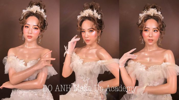 Hình ảnh cô dâu được tạo nên bởi Đỗ Anh Make Up