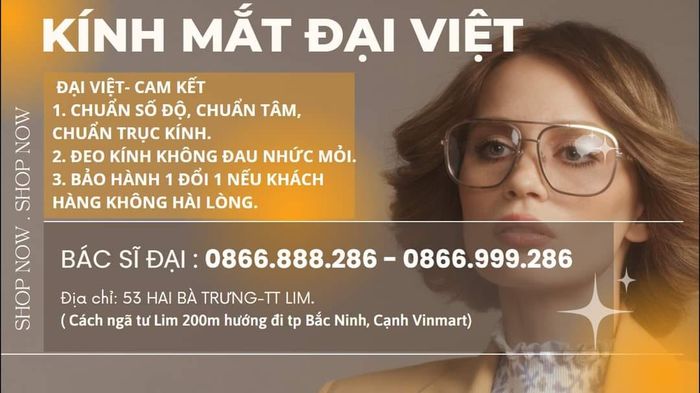 Không gian trưng bày ấn tượng tại Kính Mắt Đại Việt