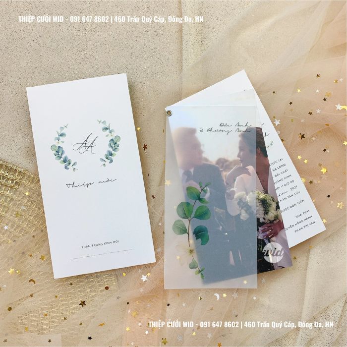 Bộ sưu tập thiệp cưới cao cấp từ WID