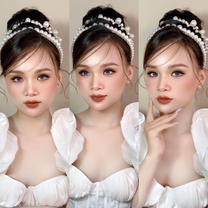 Hình ảnh cô dâu rạng rỡ từ RUBY LEE MAKE UP