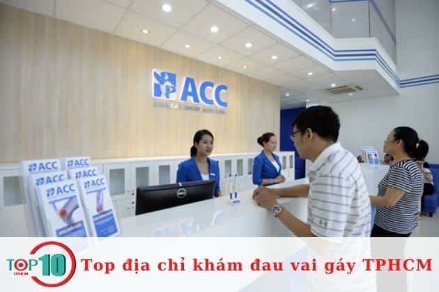 Địa điểm khám chữa đau vai gáy uy tín tại TP.HCM | Nguồn: Phòng khám Thần Kinh Cột Sống Hoa Kỳ (ACC)