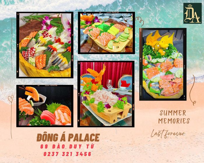 Bữa tiệc hải sản thịnh soạn tại Đông Á Palace