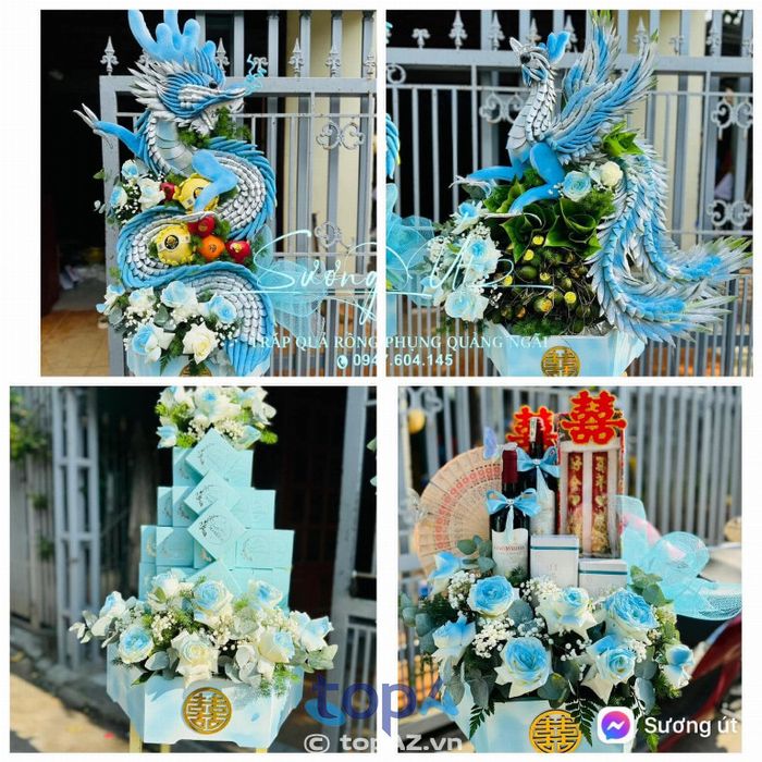 Tráp Quả Rồng Phụng Sương Út - Tinh hoa nghệ thuật cưới hỏi xứ Quảng