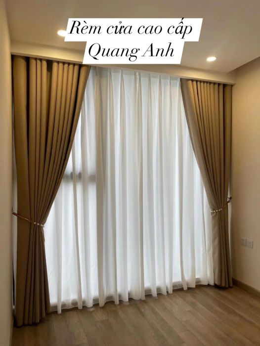 Bộ sưu tập rèm cửa hiện đại và sang trọng tại Quang Anh