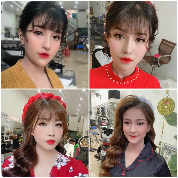 Hình ảnh cô dâu lộng lẫy được tạo nên bởi Cát Tiên Make up