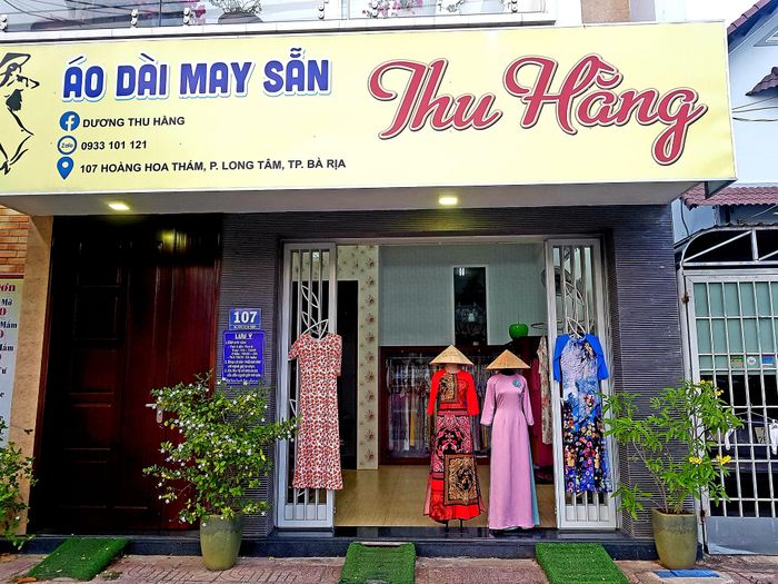Hình ảnh bộ sưu tập áo dài Thu Hằng