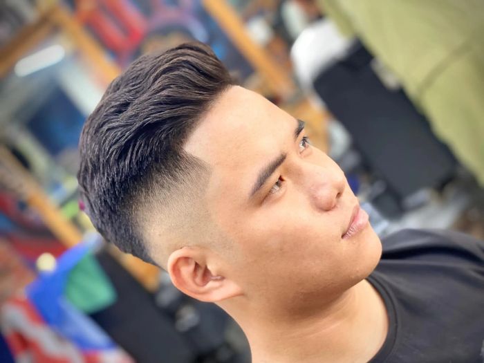 Không gian sang trọng tại Chuyên Tóc Nam Mỹ Barber Shop
