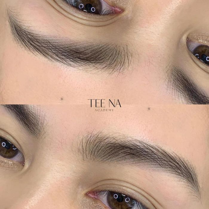 Hình ảnh thực tế tại Viện Phun Xăm Tee Na