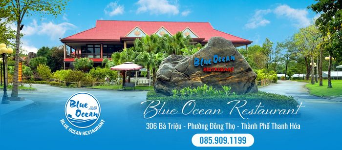 Không gian sang trọng tại Blue Ocean Restaurant