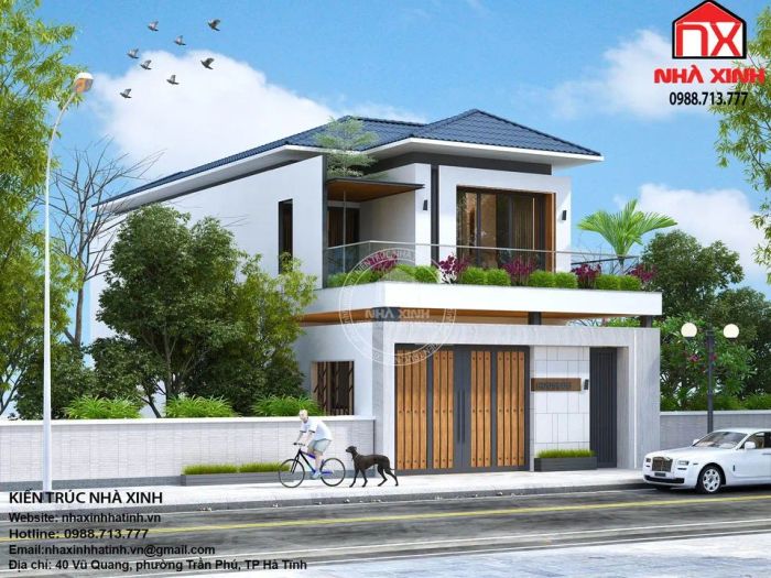 Hình ảnh công trình tiêu biểu của Kiến trúc Nhà Xinh