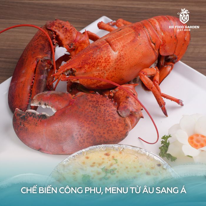 Ảnh không gian ấn tượng tại KH Food Garden