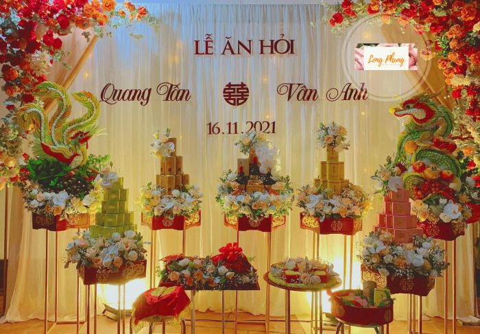 Mâm Quả Cưới Long Phụng ảnh 1