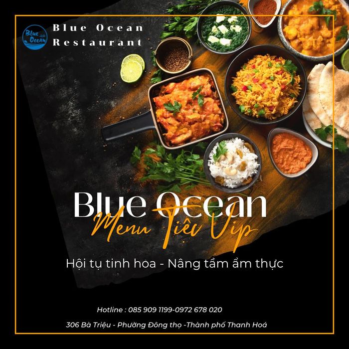Không gian ấn tượng tại Blue Ocean Restaurant