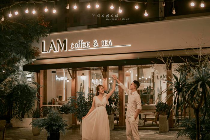 LAM Coffee - Không gian trắng tinh khôi đậm chất Bắc Âu