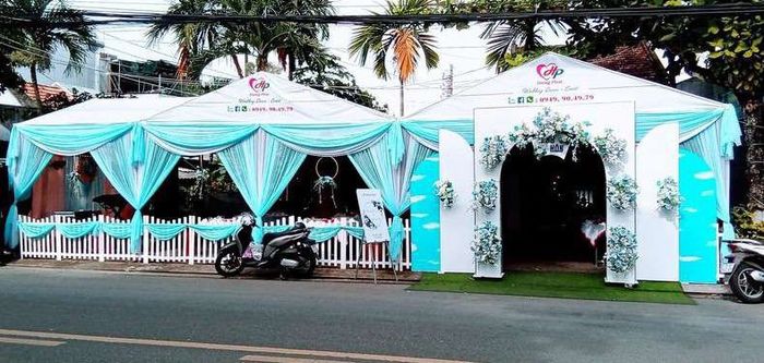 Hình ảnh thực tế trang trí tiệc cưới tại Cưới Hỏi Hưng Phát