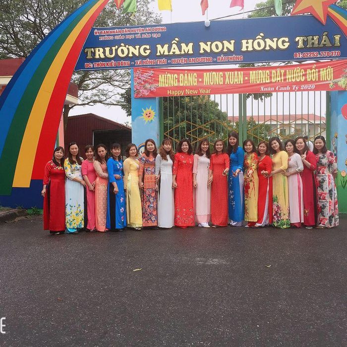 Không gian thân thiện tại Trường Mầm non Hồng Thái – ảnh 1