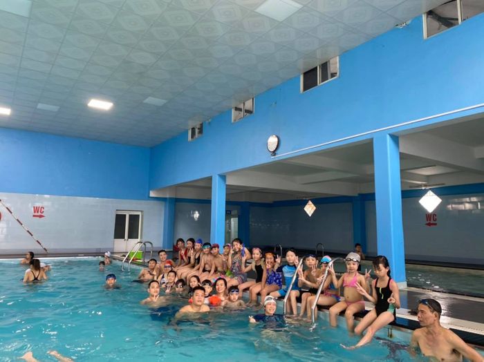 Khoảnh khắc đáng nhớ tại Bể bơi Bình An Nhiên