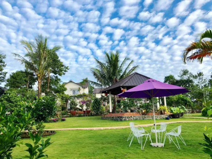Hoàng Đình Homestay - Góc check-in ngập tràn sắc xanh