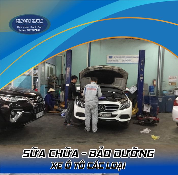 Gara Ô Tô Hồng Đức - Hình ảnh thực tế ấn tượng