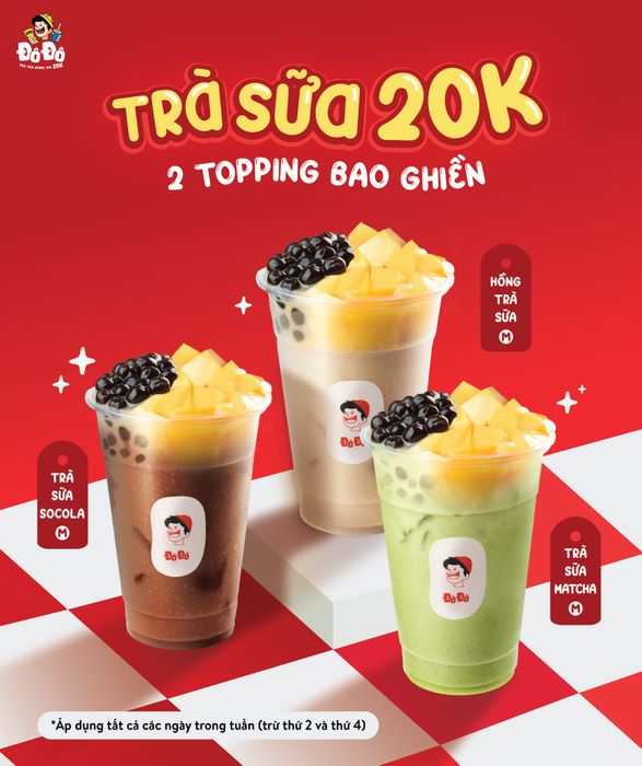 Không gian trẻ trung tại Trà Sữa Đô Đô