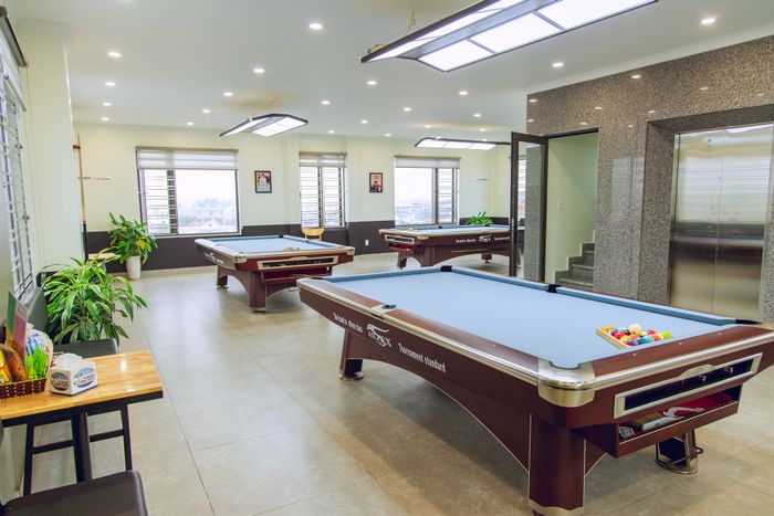 Hình ảnh không gian sang trọng tại Goodboys Billiards Club