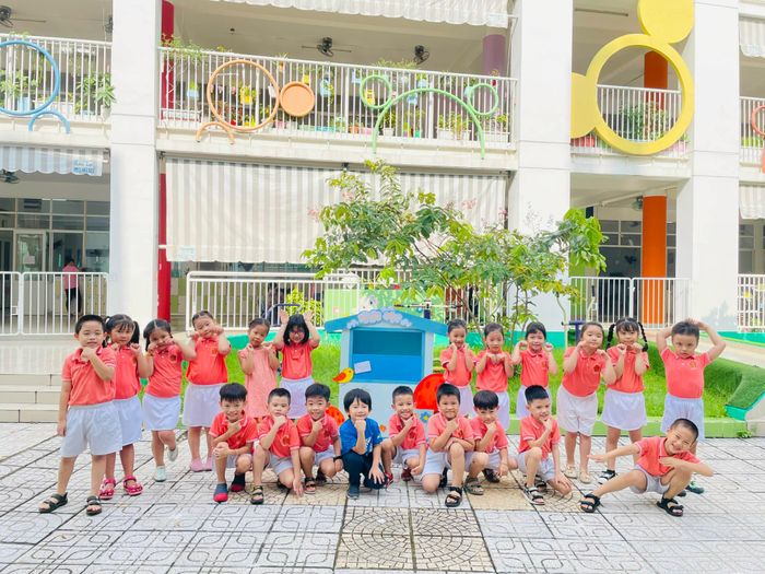 Khuôn viên rộng rãi tại Trường Mầm non Măng Non I