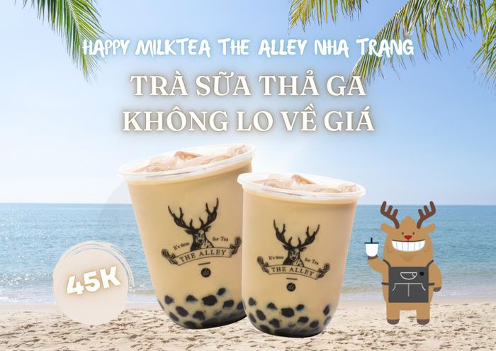 Những món trà sữa signature tại The Alley