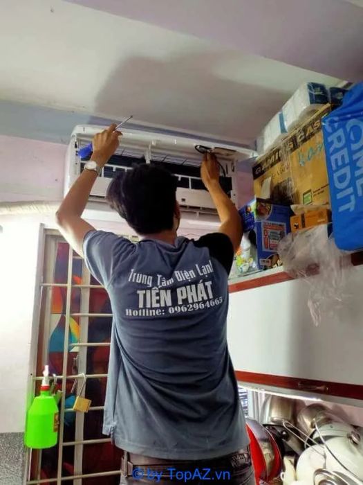 Dịch vụ vệ sinh máy lạnh Quận 11 chất lượng cao - Tiến Phát