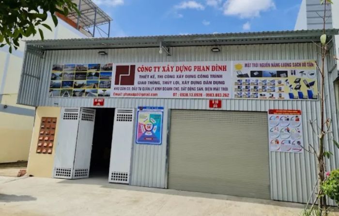 Hình ảnh thi công chuyên nghiệp từ Phan Đình