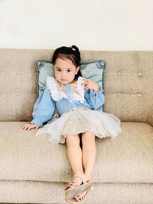 Không gian trưng bày đầy màu sắc tại Vy Hoa Baby Color