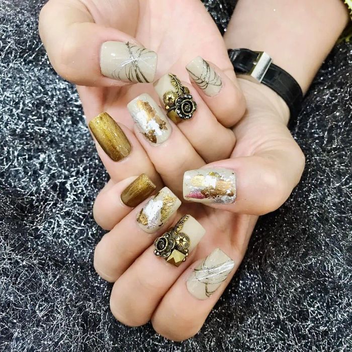 Hình ảnh ấn tượng tại tiệm nail Sa
