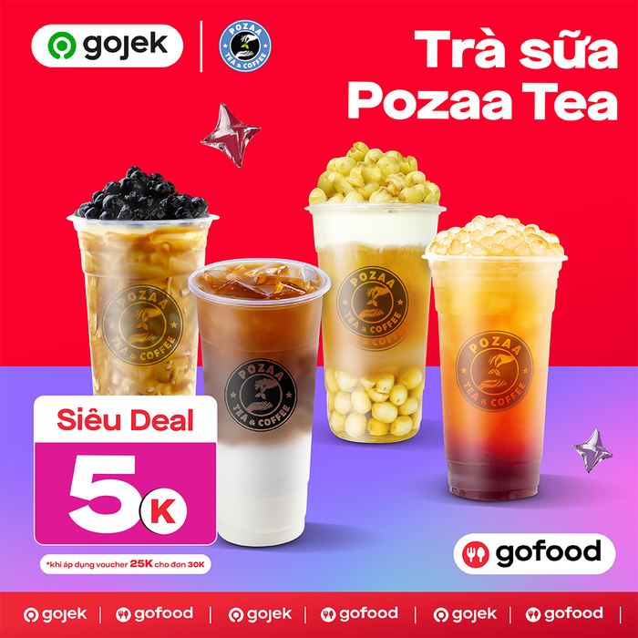 Không gian hiện đại tại Pozaa Tea