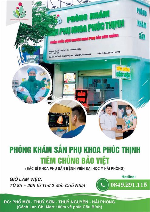 Hình ảnh nội thất hiện đại tại Phòng khám Sản Phụ khoa Phúc Thịnh - Đại học Y