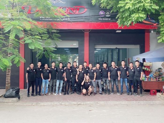 Không gian sang trọng tại Diamond Billiard Club