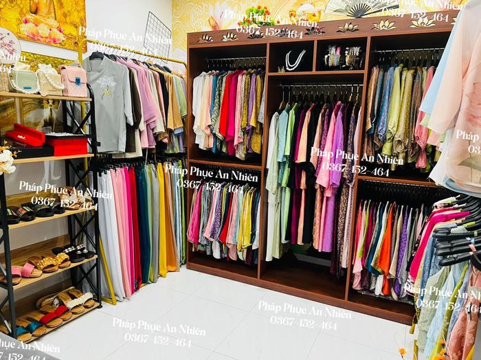 Hình ảnh trang phục thanh nhã tại An Nhiên - Đồ Lam Đi Lễ