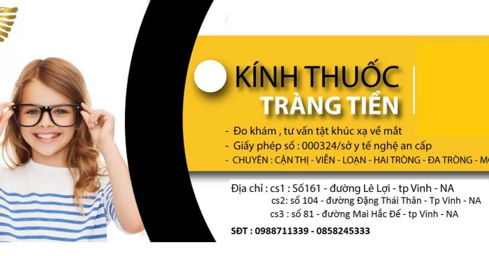 Hình ảnh không gian trưng bày ấn tượng tại Kính Thuốc Tràng Tiền