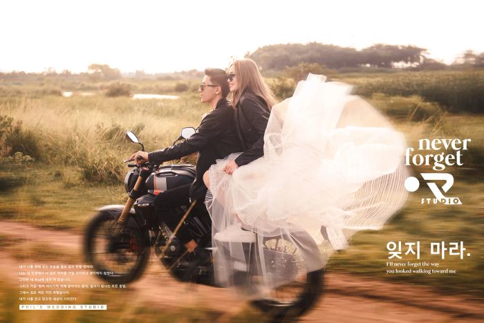 Khoảnh khắc tình yêu kiểu Hàn tại Phil's Wedding Studio