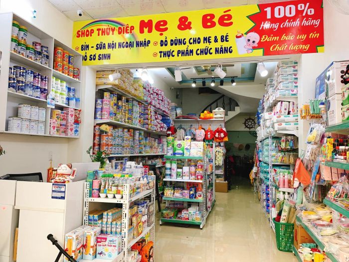 Góc trưng bày sản phẩm chất lượng tại Thủy Diệp