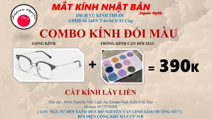 Bộ sưu tập kính cao cấp tại Japan Optic