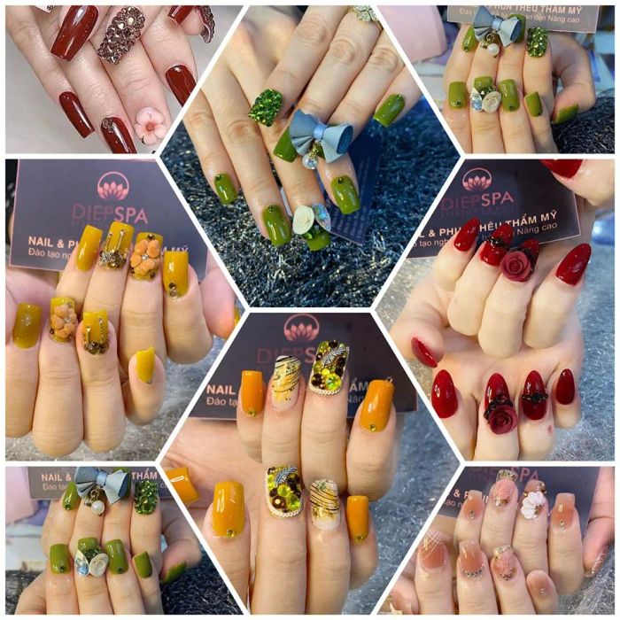 Những tác phẩm nail đỉnh cao tại Diệp Nail