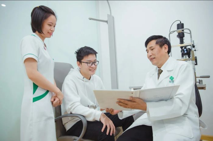 Không gian khám chữa bệnh chuyên nghiệp tại Bệnh viện Mắt Sài Gòn – Vinh
