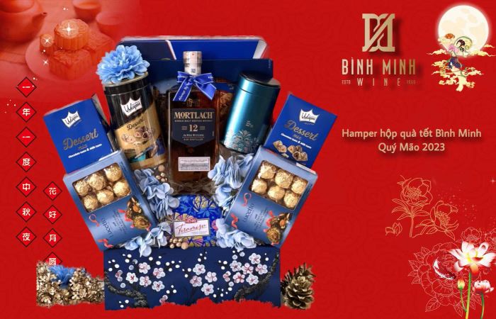 Hình ảnh bộ sưu tập quà Tết đặc biệt từ Rượu Bình Minh